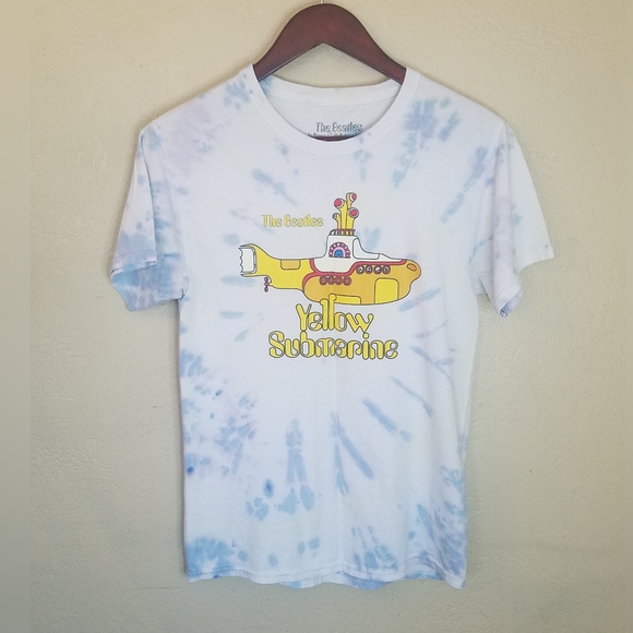 The Beatles Yellow Submarine Tye Dye Tee Music Band Tee 2020 Sz XS Cotton - Picture 4 of 13